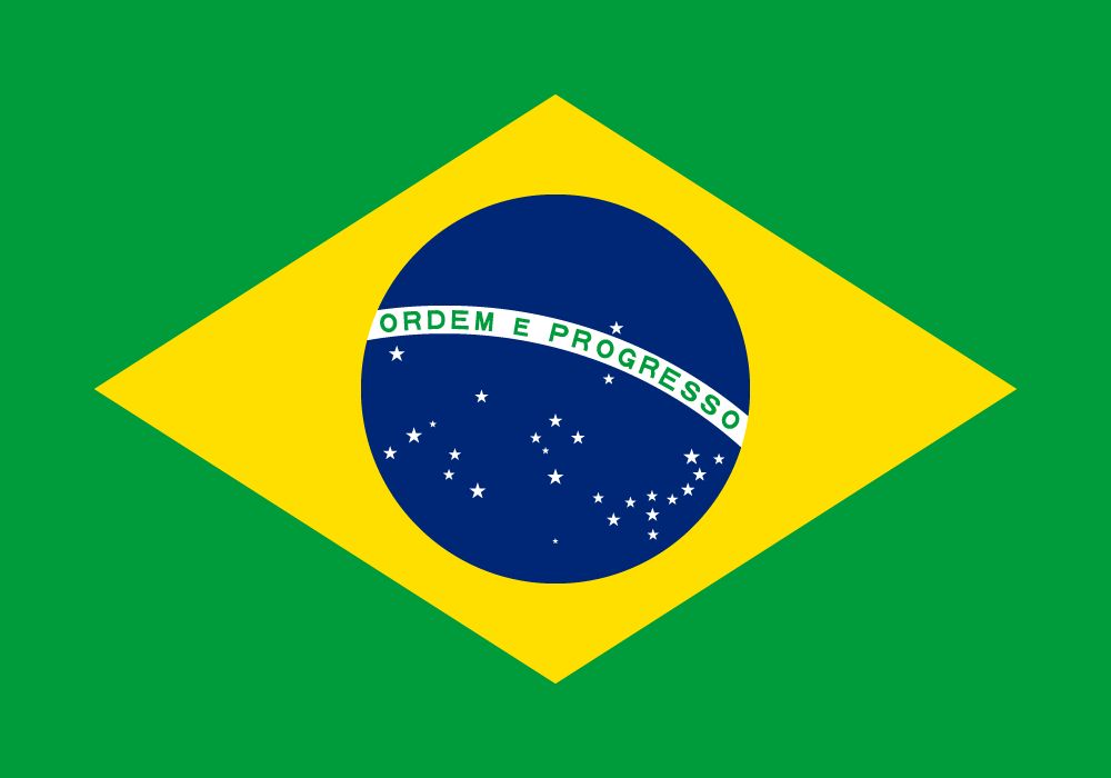 Brazil Flag - Dedicated Server in Brazil