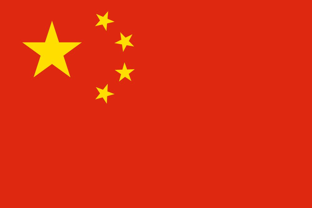 Chinese Flag - Dedicated Server in China