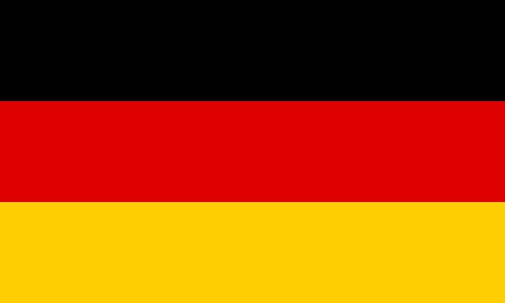 German Flag - Server in Germany