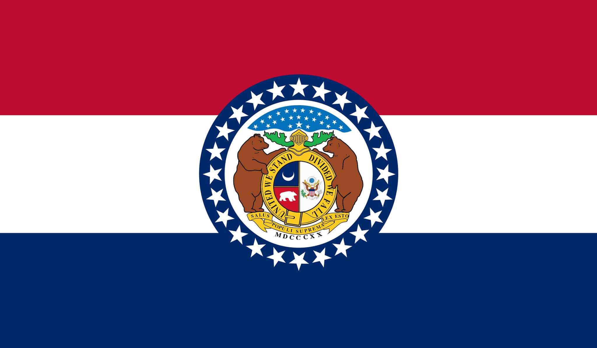 Missouri Flag - Server in Missouri, USA