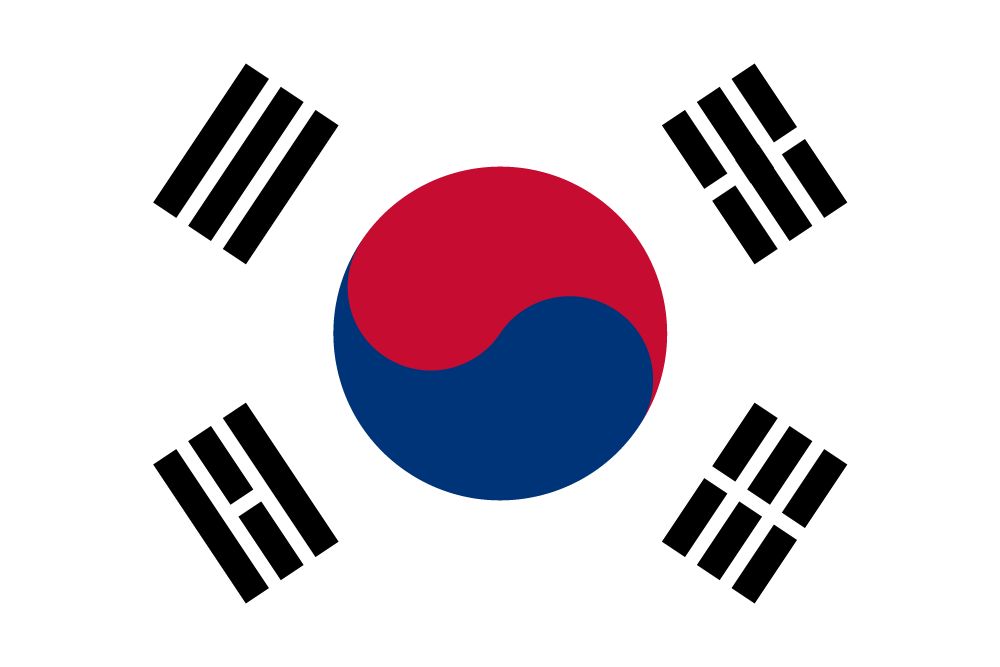 South Korean Flag - Dedicated Server in South Korea