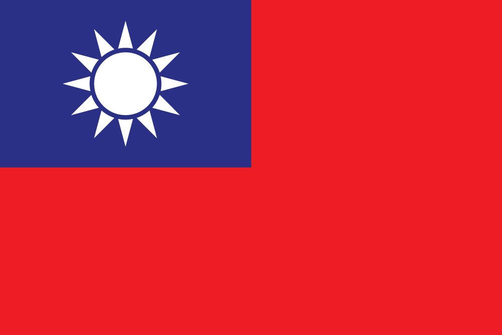 Taiwanese Flag - Dedicated Server in Taiwan