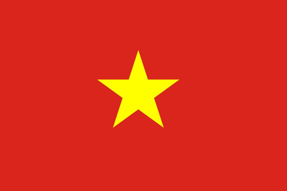 Vietnamese Flag - Dedicated Server in Vietnam